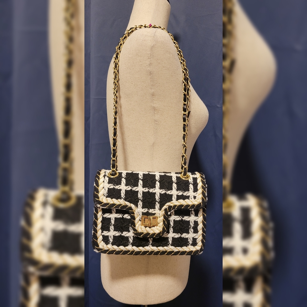 Tweed Crossbody/Shoulder Bag